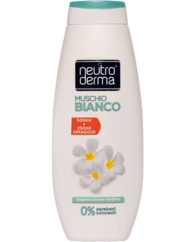 NEUTRODERMA BAGNO 750 MUSCHIO BIANCO