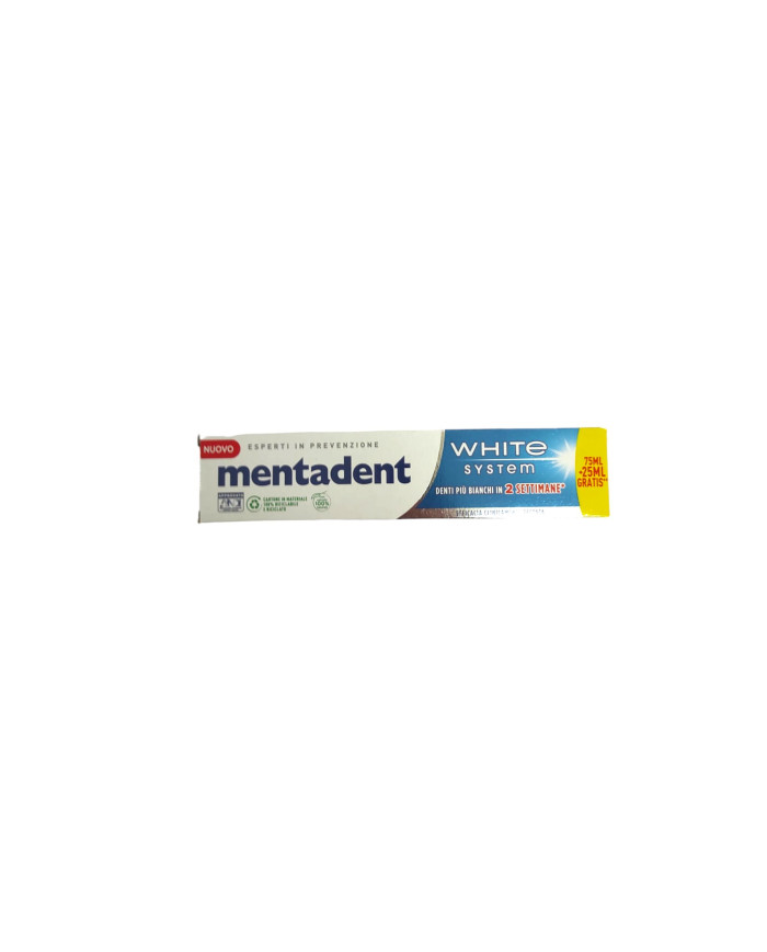 MENTADENT DENT.WHITE SYSTEM 75+25 ML