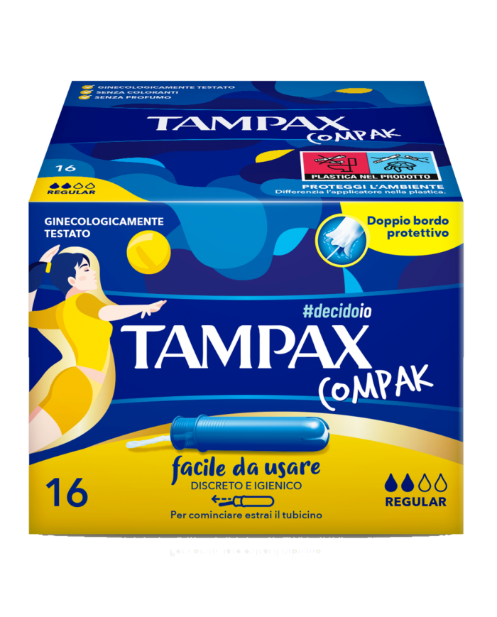 TAMPAX SUPER COMPAK 16PZ