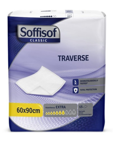SOFFISOF TRAVERSE 60X90 15PZ ASSORB 7 EXTRA