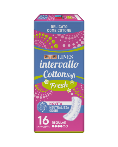LINES INTERVALLO COTTON FRESH DISTESO 16PZ
