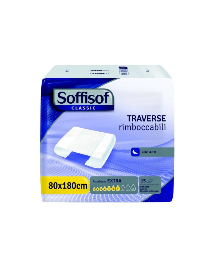 SOFFISOF TRAVERSE 80X180 15PEZZI ASSORB 7 EXTRA