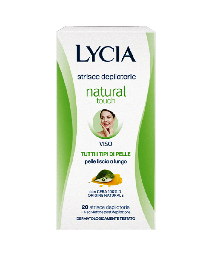LYCIA DEPIL.STRISCE VISO NATURAL X 20