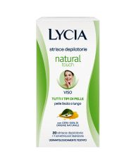 LYCIA DEPIL.STRISCE VISO NATURAL X 20