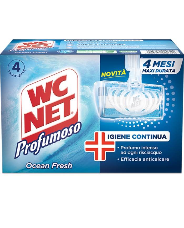WC NET TAVOLETTA 4PZ OCEAN FRESH