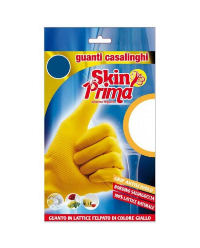 SKIN GUANTI FELPATI GIALLI MEDIA