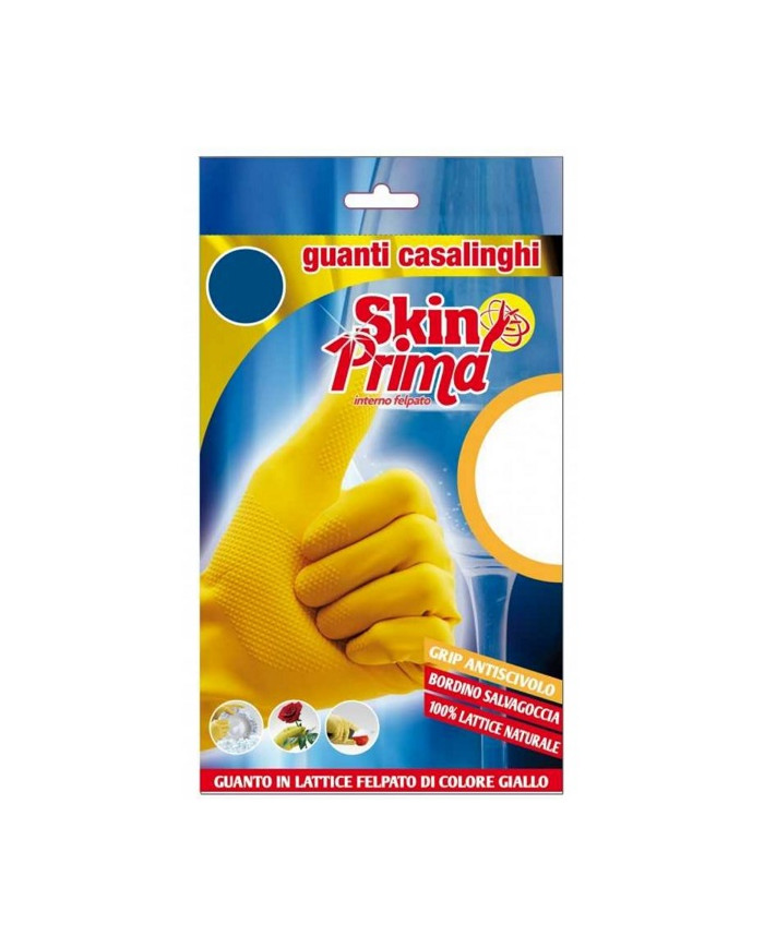 SKIN GUANTI FELPATI GIALLI GRANDE