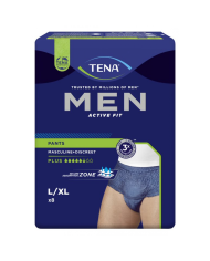 TENA MEN PANTS PLUS LARGE 8PZ