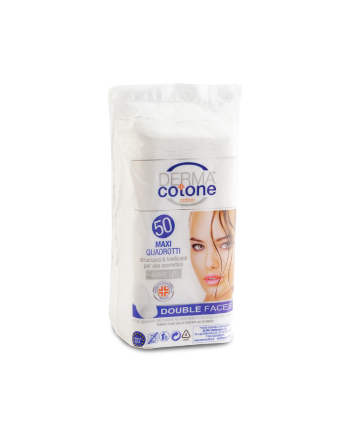 DERMACOTONE QUADROTTI LEVATRUCCO 50PZ
