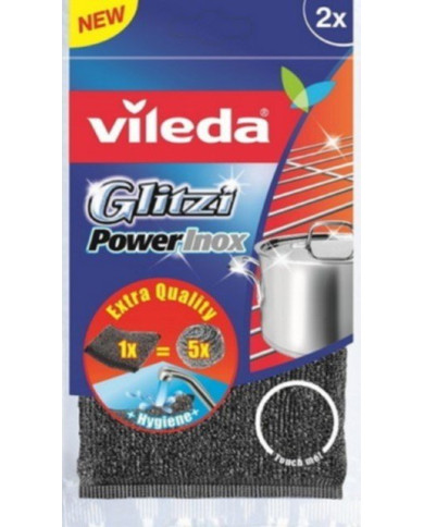 VILEDA GLITZI POWER INOX X 2