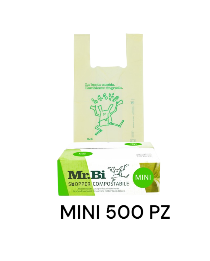 MR.BI SHOPPER BIO-COMPOST 500 PZ. MINI