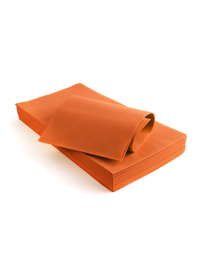 CP TOVAGLIA TNT 100X100 ARANCIO PZ.25