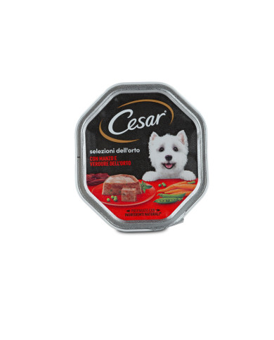 CESAR CANE 150GR MANZO/VERDURE