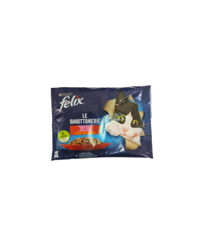 FELIX LE GHIOT. 85GRX4 MANZO/POLLO