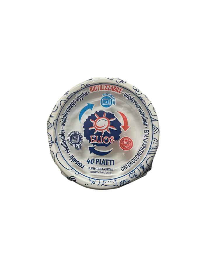 ELIOS PIATTO DESSERT RIUTILIZ. PZ.40
