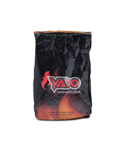 CARBONE DI LEGNA YADO 2.5KG ECOLOGICO