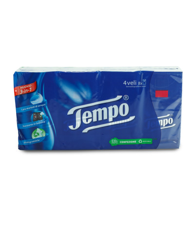 TEMPO FAZZOLETTI CLASSIC 8X9