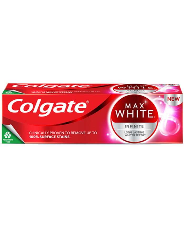 COLGATE DENT 75ML MAX WHITE INFINITE