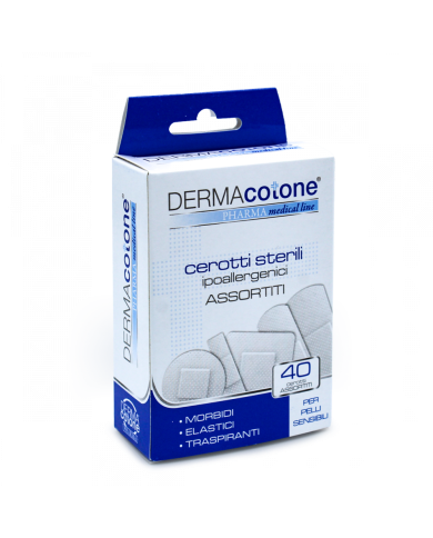 DERMACOTONE CEROTTI STERILI IPOALL.PZ.40 ASS.