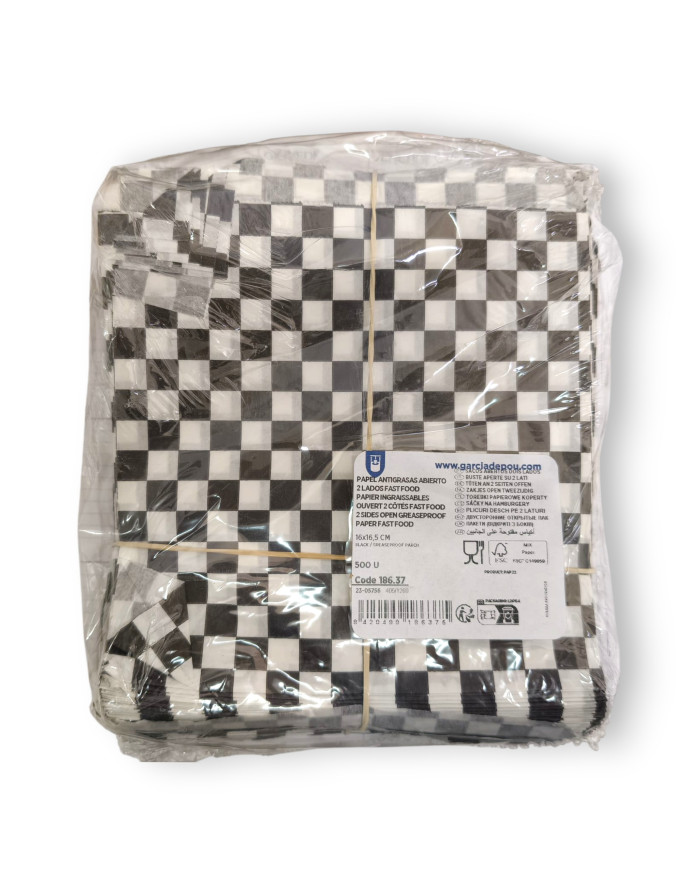 SACCH.ANTIGRASSO 16X16,5 APERTO PZ.500