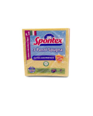SPONTEX PANNO SPUGNA X3 ANTIBATTERICO