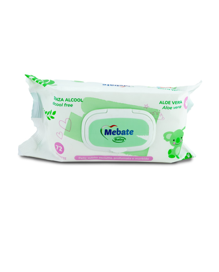 SALVIETTINE MEBATE 72PZ ALOE VERA