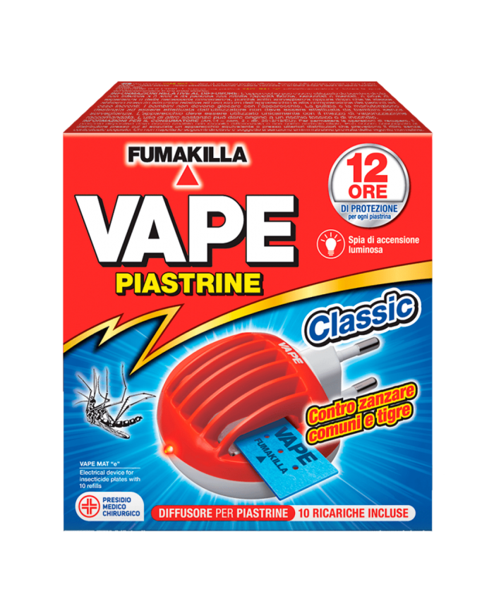 VAPE SET PIASTRINE CLASSIC + 10 PIASTR.
