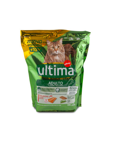 ULTIMA CAT 440GR SALMONE E  RISO