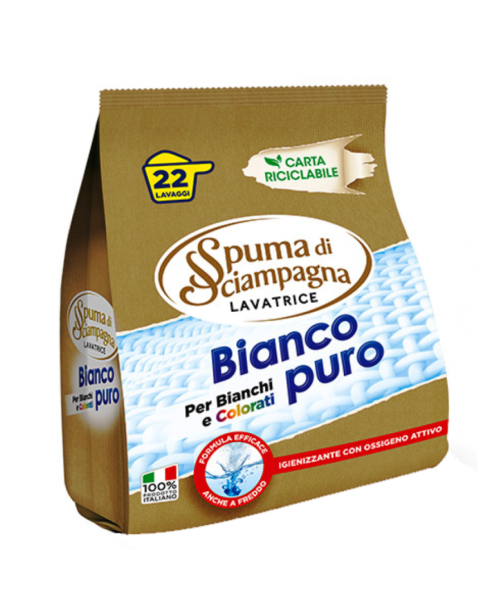 SPUMA SCIAMP LAV.POLVERE 22MIS.BIANCOPURO