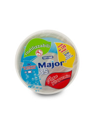 MAJOR PIATTI FONDI RIUTILIZ. PZ.35
