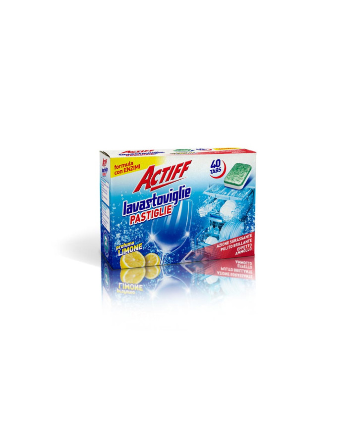 ACTIFF LAVASTOVIGLIE TABS 40 LIMONE