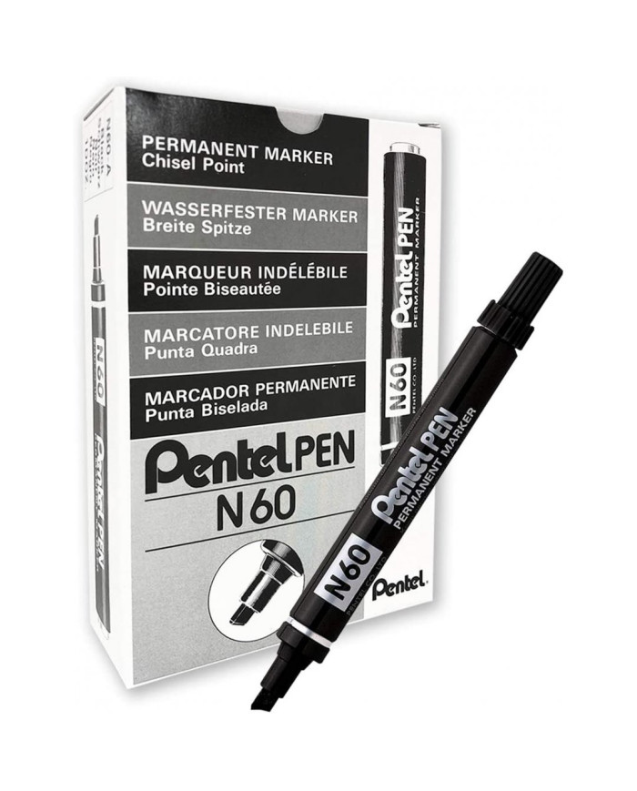 PENNARELLO PERMANENT PENTEL NERO P.SCALPELLO N860