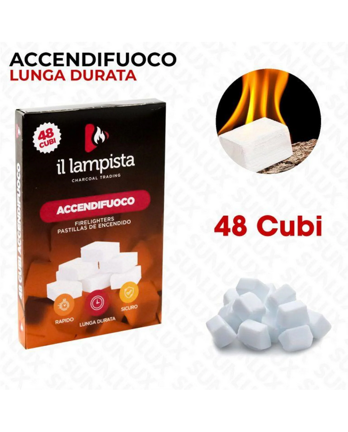 IL LAMPISTA ACCENDIFUOCO CLASSICO 48 CUBI