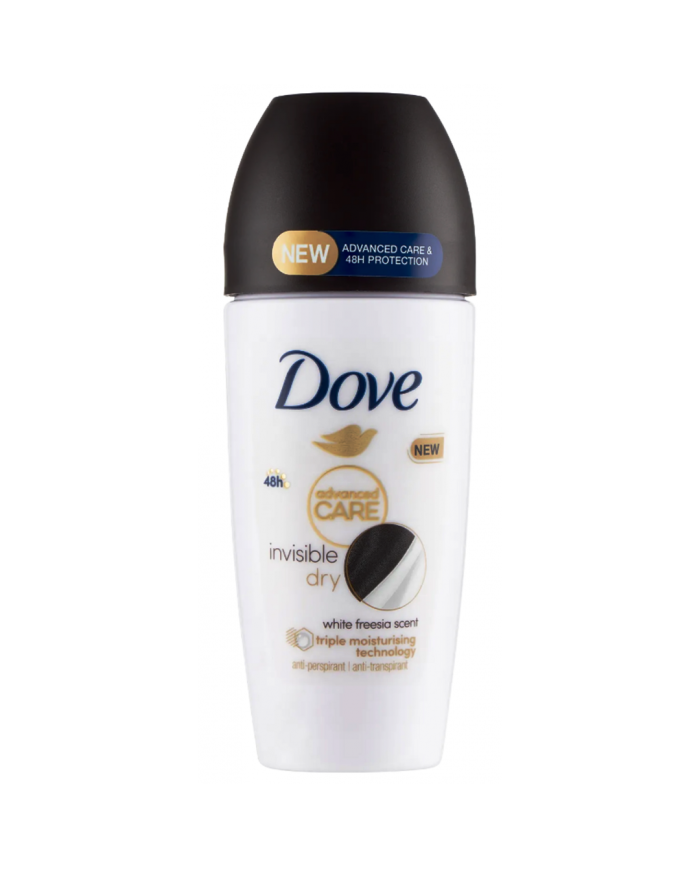 DOVE DEO ADV. ROLL-ON 50ML INVISIBLE DRY