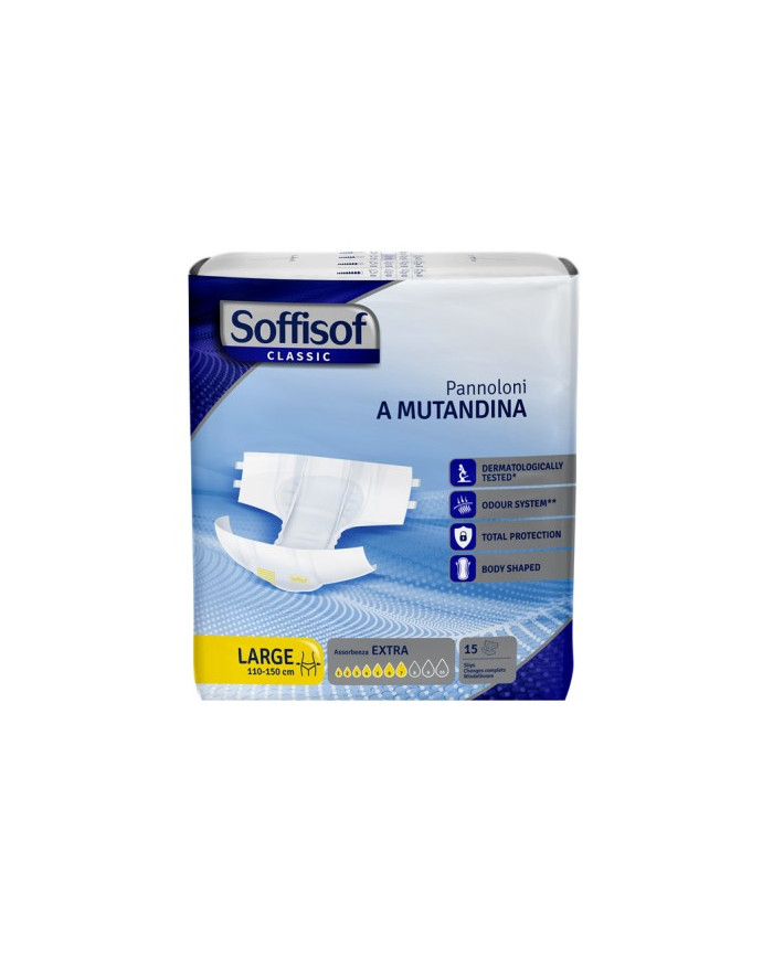 SOFFISOF PANNOL MUTAND LARGE EXTRA 15PZ 7 GOCCE