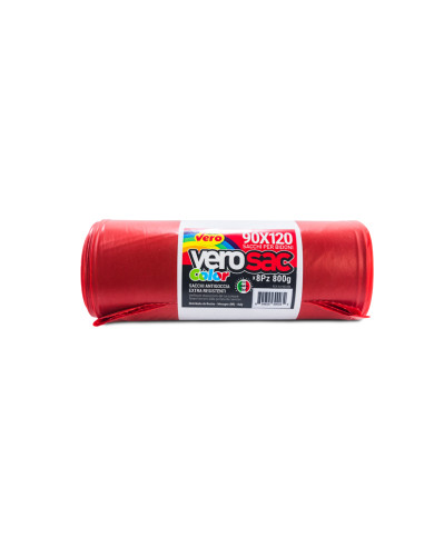VEROSAC COLOR GR.800 ROSSO 90X120