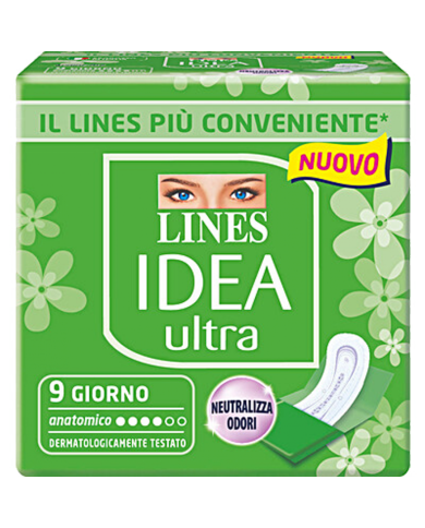 LINES IDEA ULTRA GIORNO  ANATOMICO 9PZ