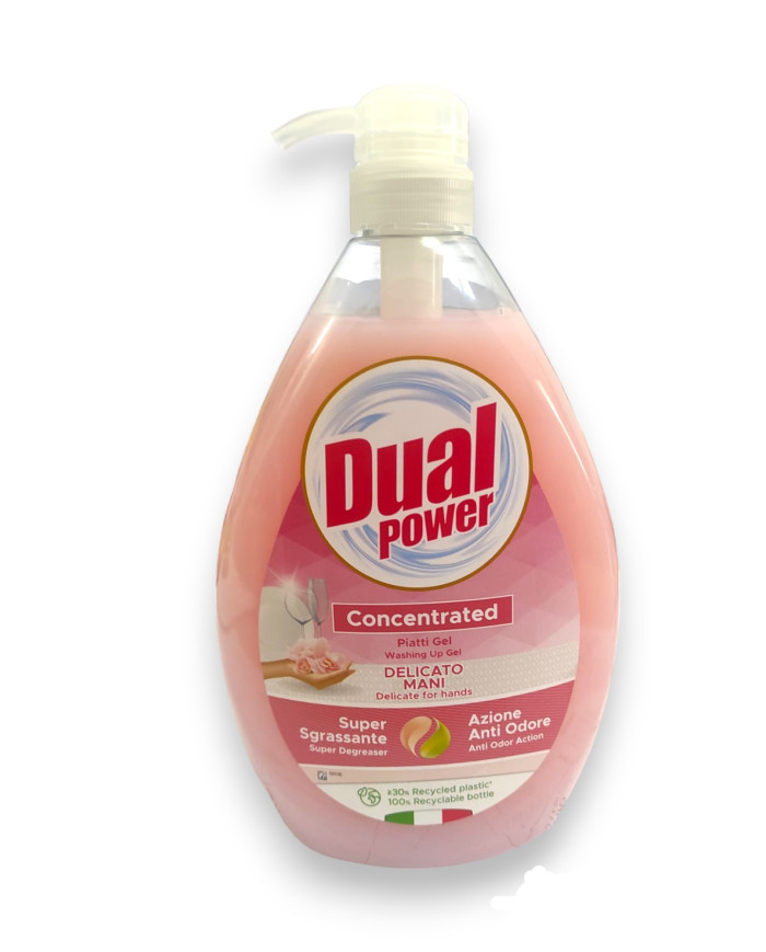 DUAL POWER PIATTI GEL 1LT DISPENSER DELIC. MANI