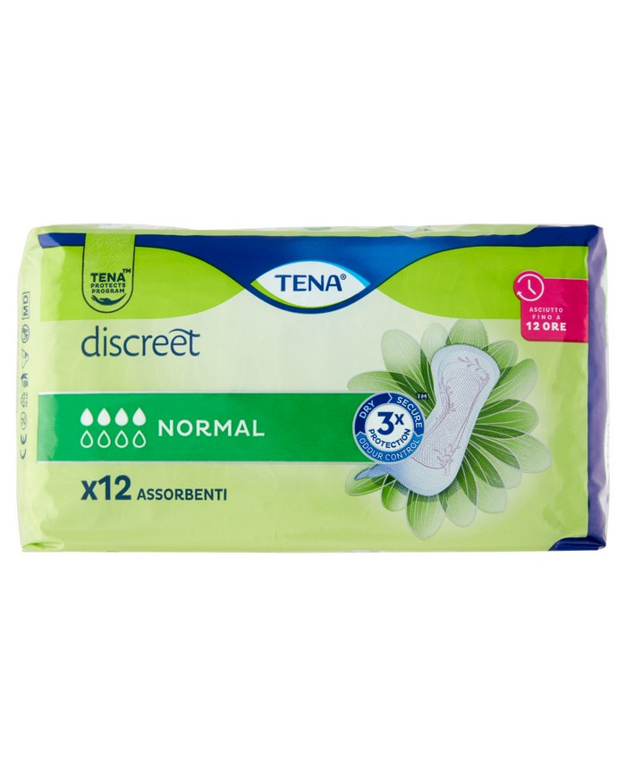 TENA LADY DISCREET NORMAL X12
