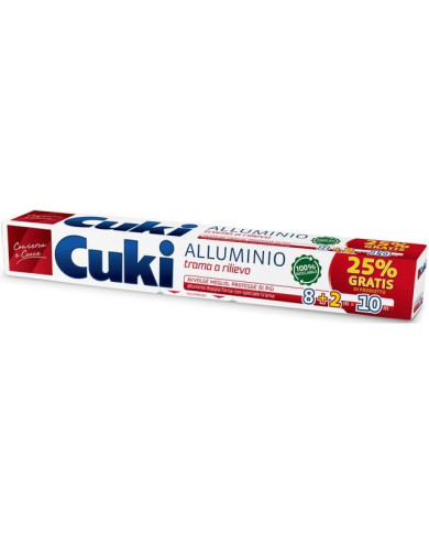 CUKI ALLUMINIO 8MT + 2GRATIS