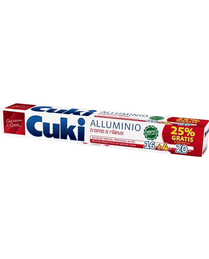 CUKI ALLUMINIO 16MT+4 MT. OMAGGIO