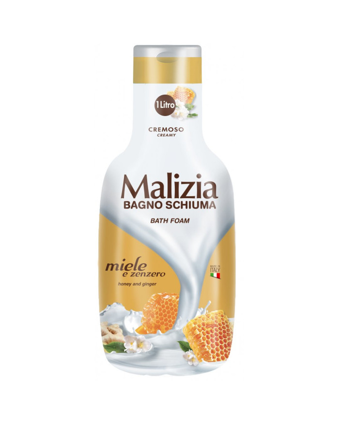 MALIZIA BAGNO 1000ML MIELE & ZENZERO