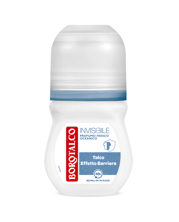 BOROTALCO DEO ROLL-ON INVISIBILE AZZURRO 50ML