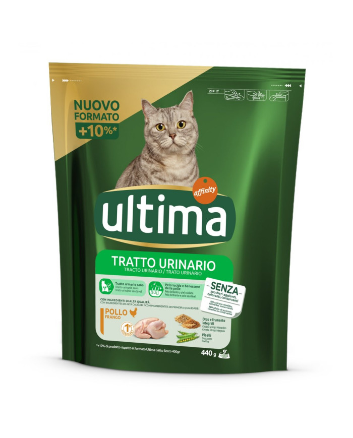 ULTIMA CAT 440GR TRATTO URINARIO CROCCANT.POLLO