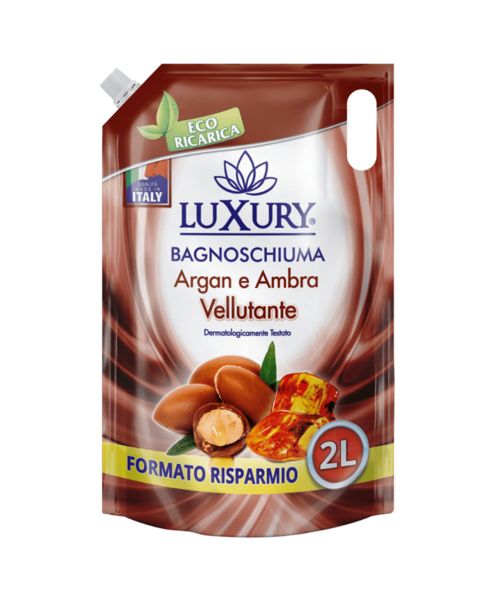 LUXURY BAGNOSCHIUMA ARGAN & AMBRA BUSTA LT.2