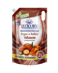 LUXURY BAGNOSCHIUMA ARGAN & AMBRA BUSTA LT.2