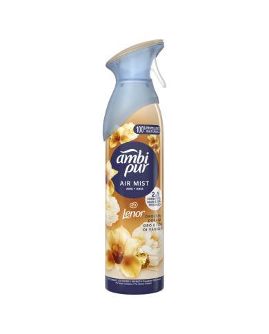 AMBIPUR DEOD.SPRAY 185ML AIR EFFECT ORO & FIORI