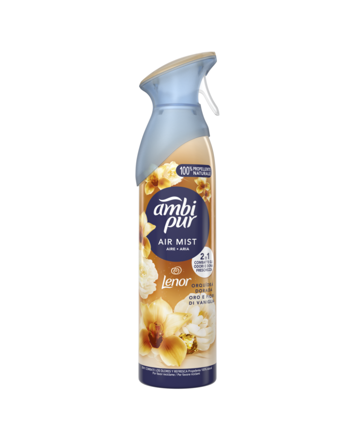 AMBIPUR DEOD.SPRAY 185ML AIR EFFECT ORO & FIORI