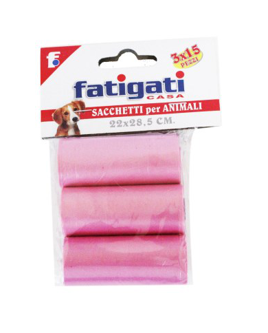 SACCHI IGIENICI COLOR 28X22CM 3PZ 45PZ