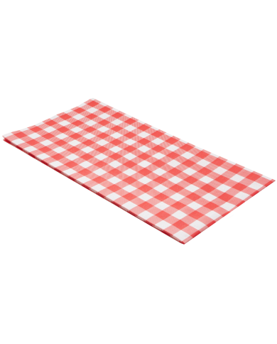 CP TOVAGLIE PIEGATE 100X100 AIRLAID ROSSO PZ.20